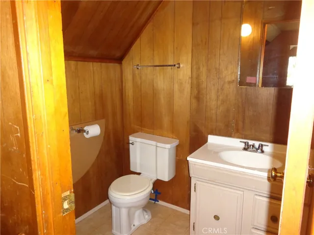 Half bath second level
