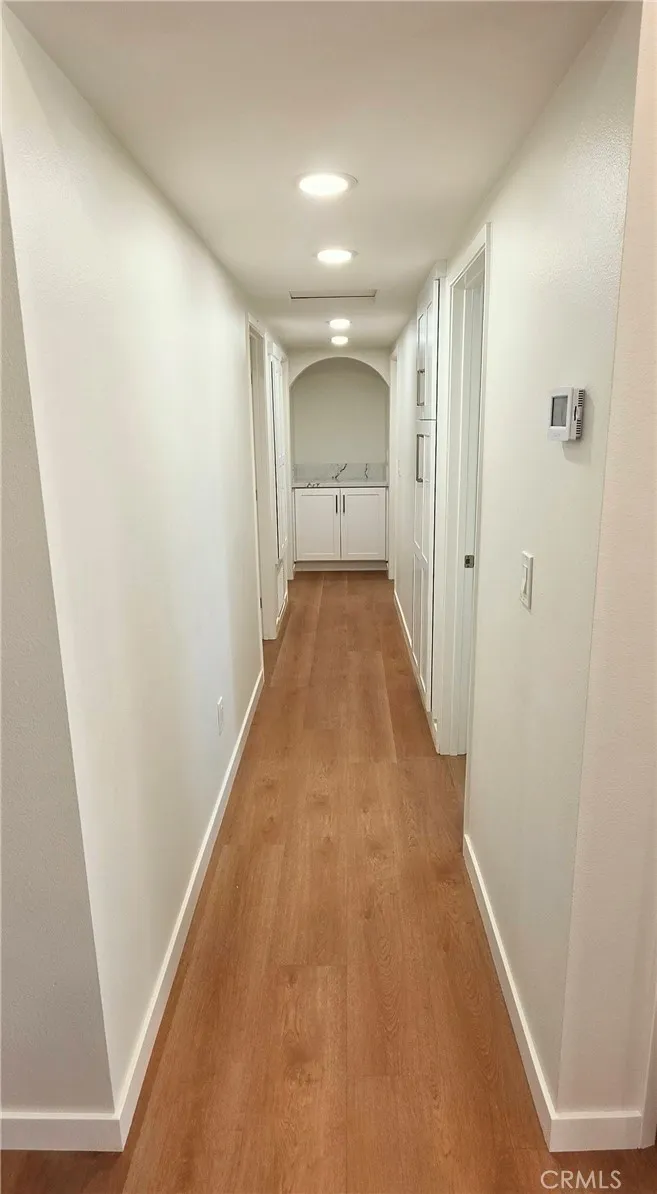 Hallway to bedrooms and guest bathroom