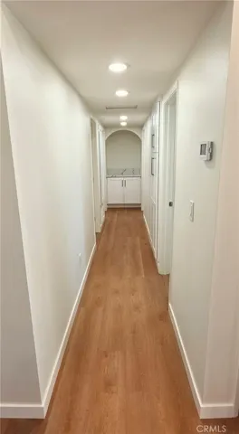 Hallway to bedrooms and guest bathroom