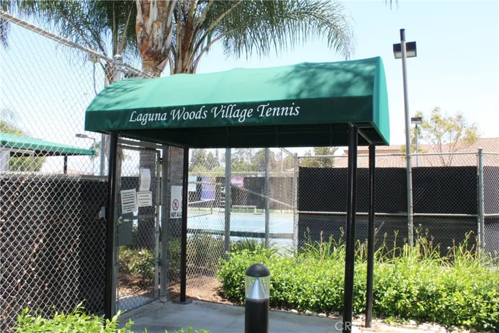 Lighted Tennis Courts