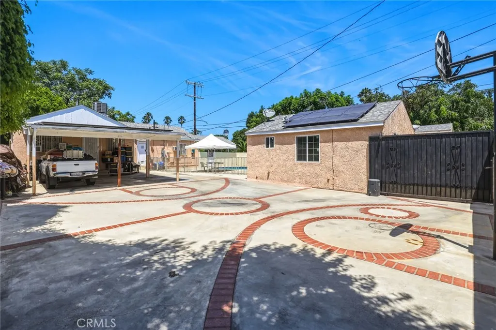 Backyard Carport