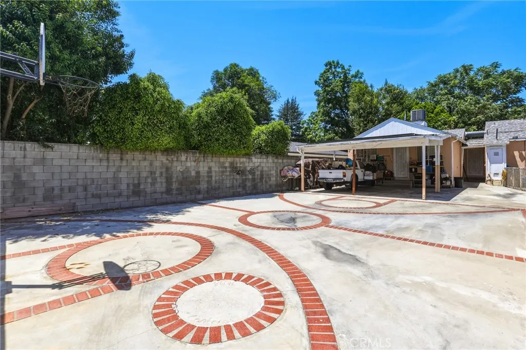Backyard Carport