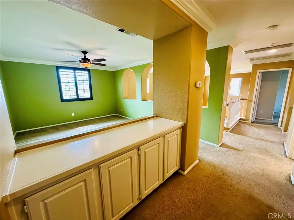 upstair hallway multiple function area