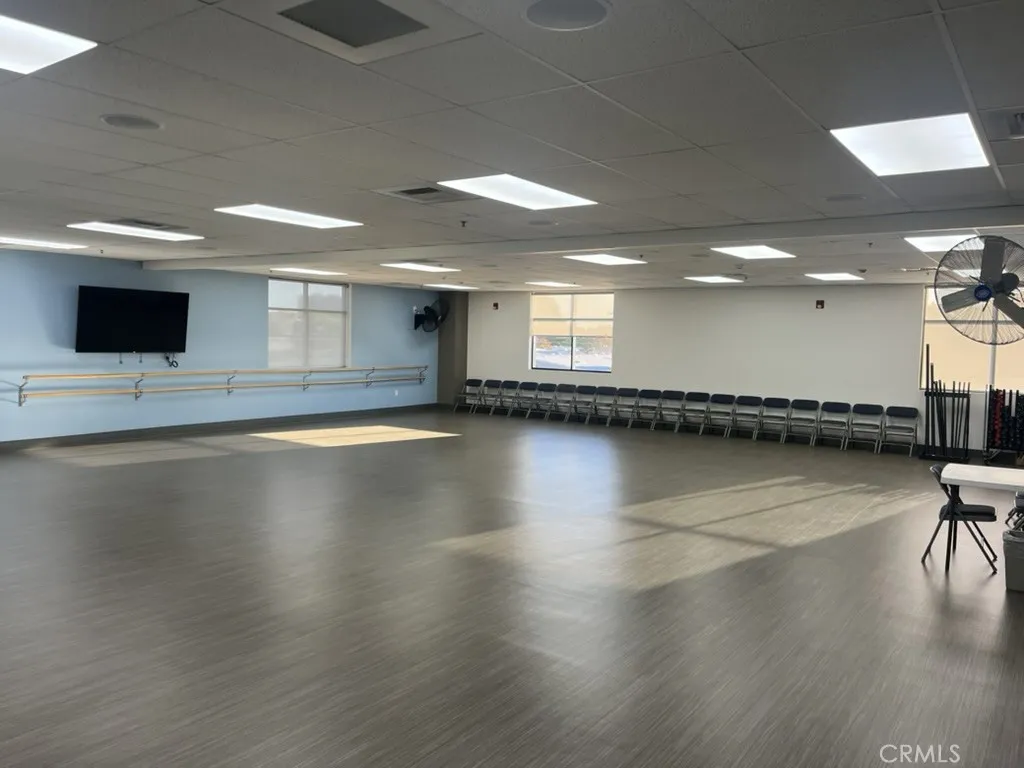 Newly updated dance studio