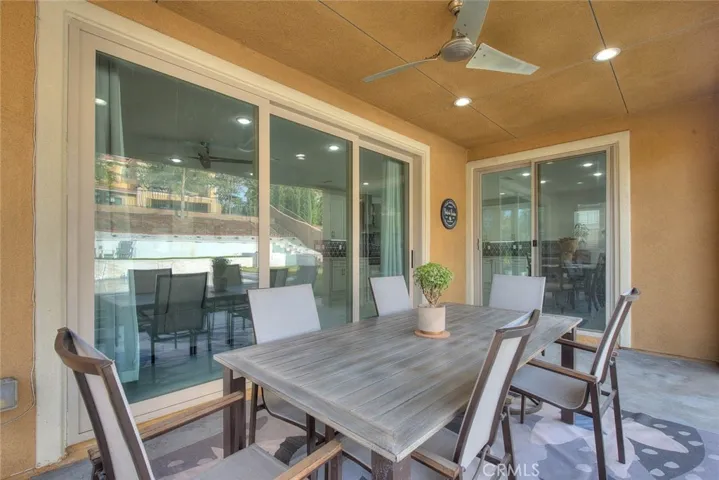 Covered patio