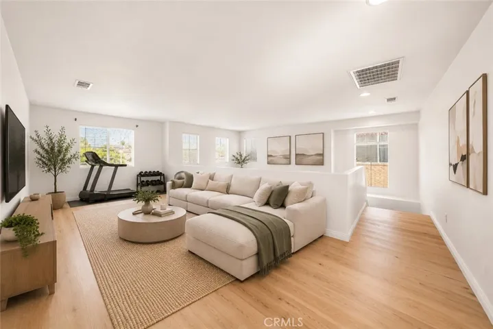 AI Virtually Staged with Furniture and Decor