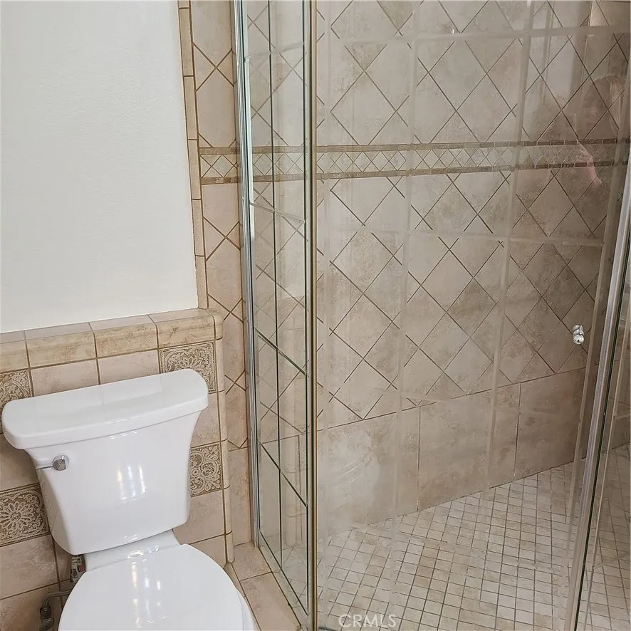 Custom tile walk-in shower