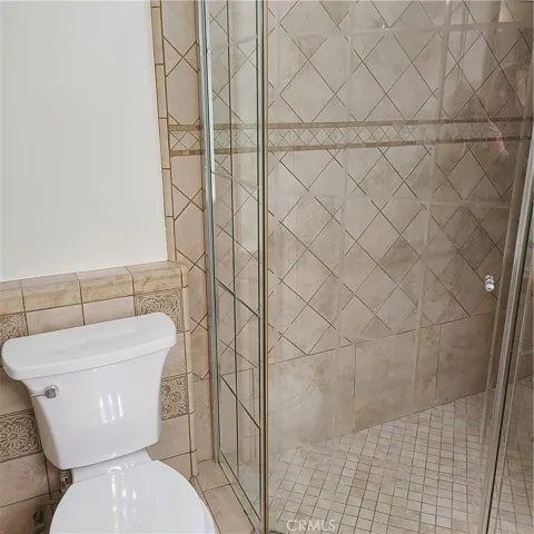 Custom tile walk-in shower