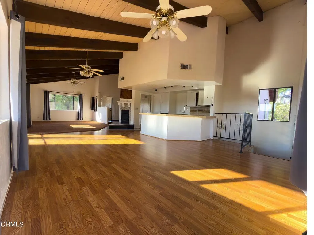 living area closer