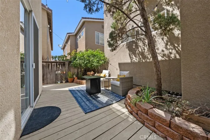 Low-maintenance outdoor living space designed for year-round enjoyment.