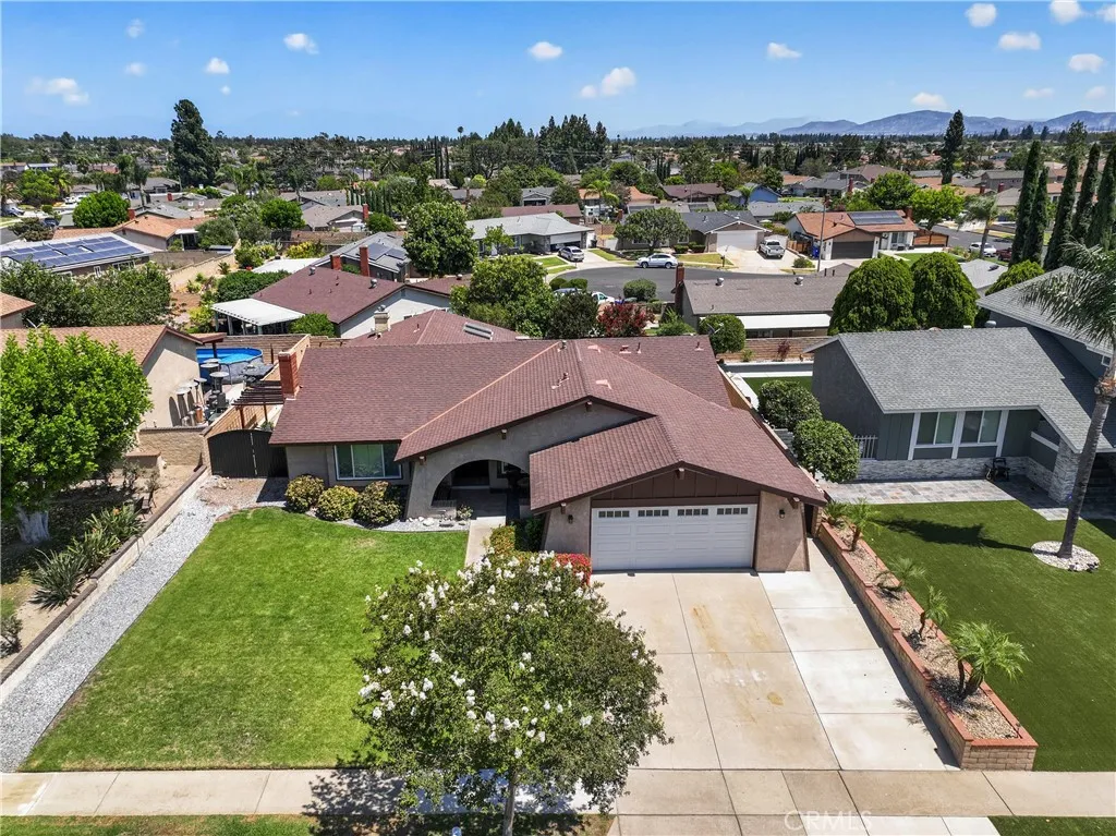 Aerial View of Front of Home