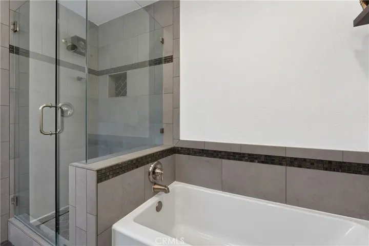Master Bedroom with Shower and Tub