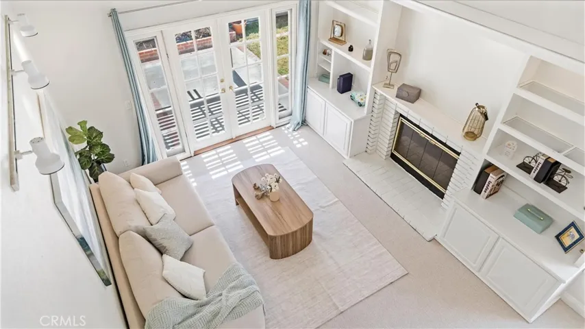 Living Room --High Ceiling