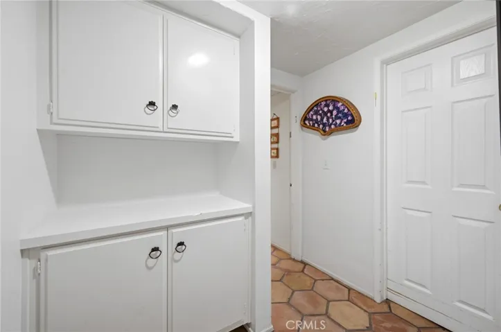 Hallway to Garage & Laundry Area