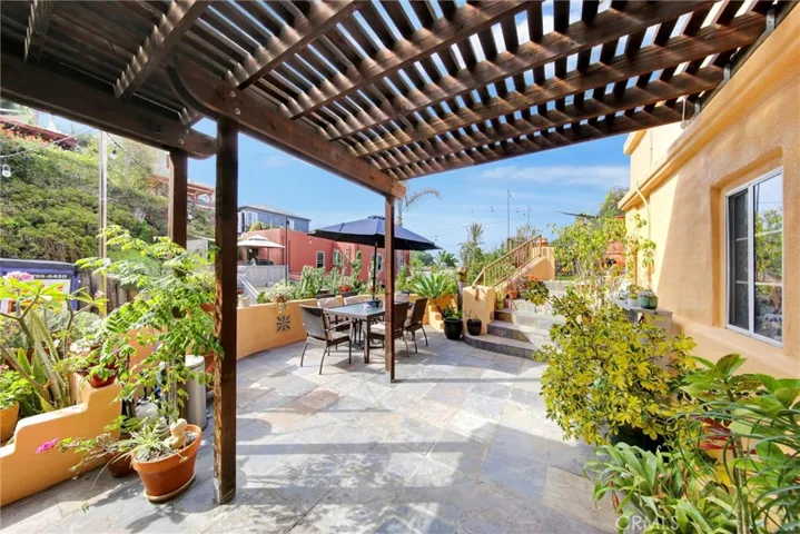 Front terrace