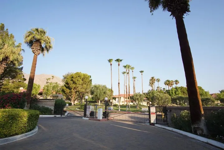 HOA front gate