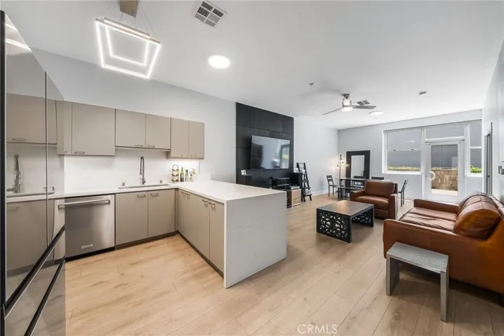 Updated kitchen with open floorplan that is great for entertaining