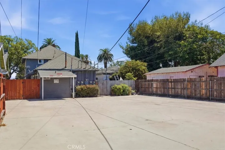 Tenant parking area