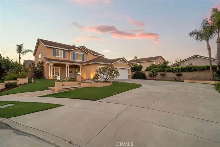 manicured landscaping