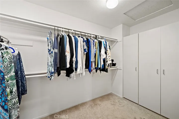 Primary suite - walk in closet with additional storage