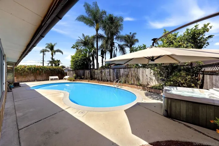 Pool and hot tub.