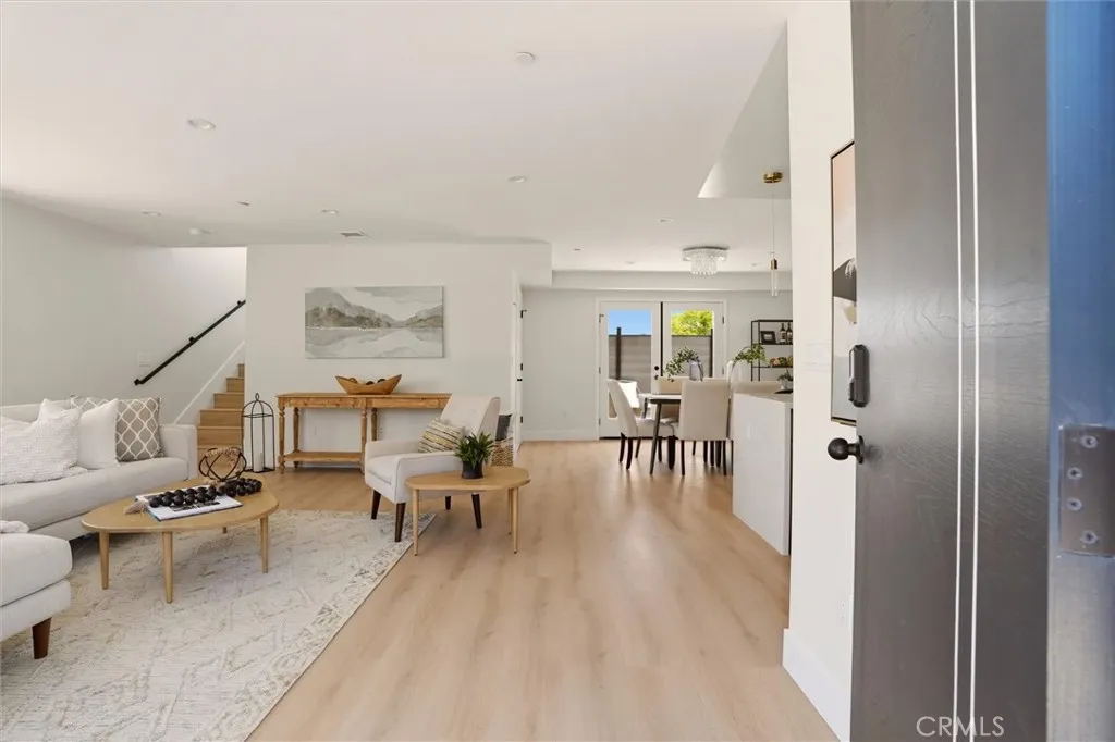 View into main living space from front door
