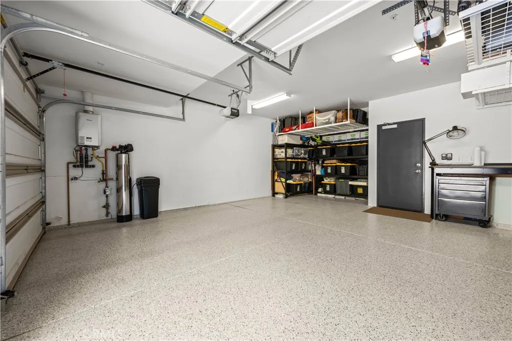 Epoxy-Coated Garage Floor