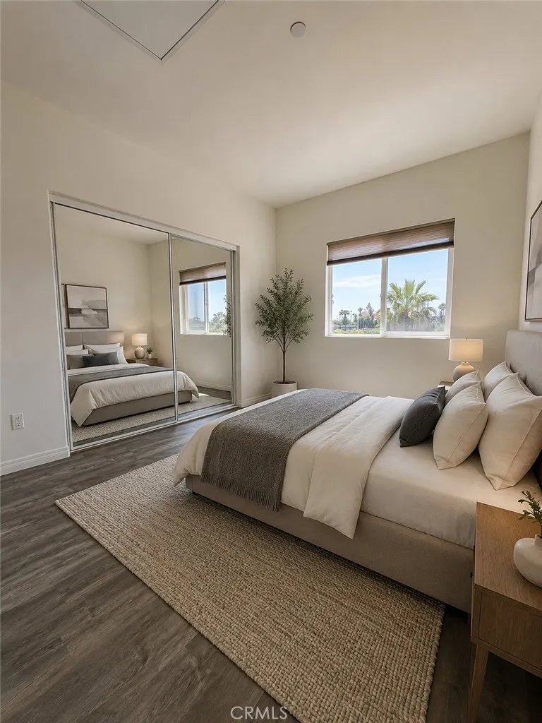 Virtually Staged Primary Bedroom