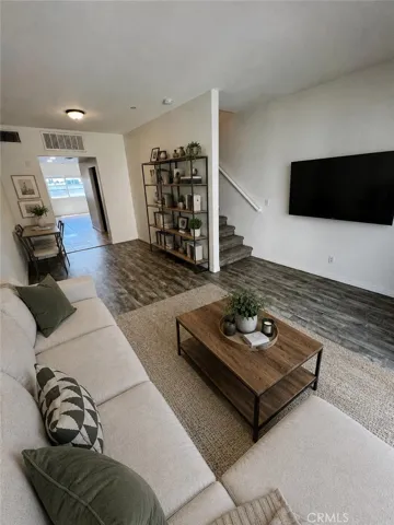 Virtually Staged Living Room
