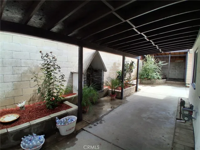 Sit back, relax, and enjoy your coffee in the cozy, shaded side patio area.