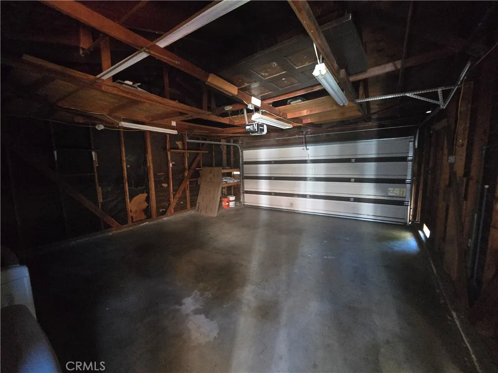 Laundry in Garage includes washer & dryer.