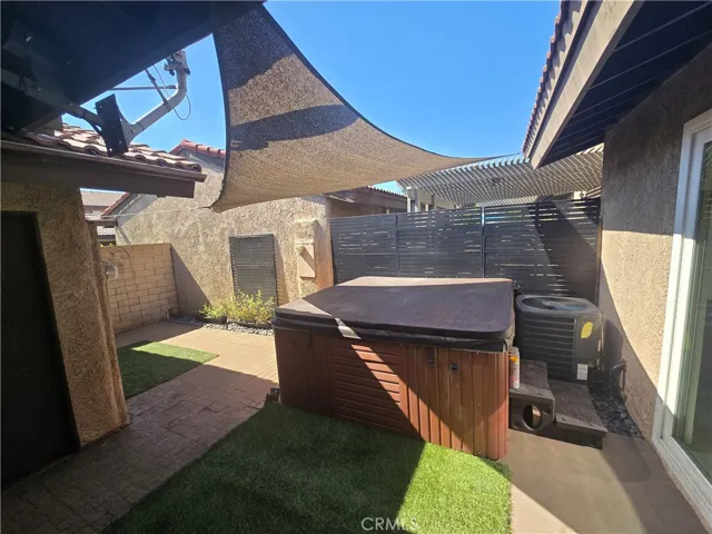 Private patio (SPA not included)
