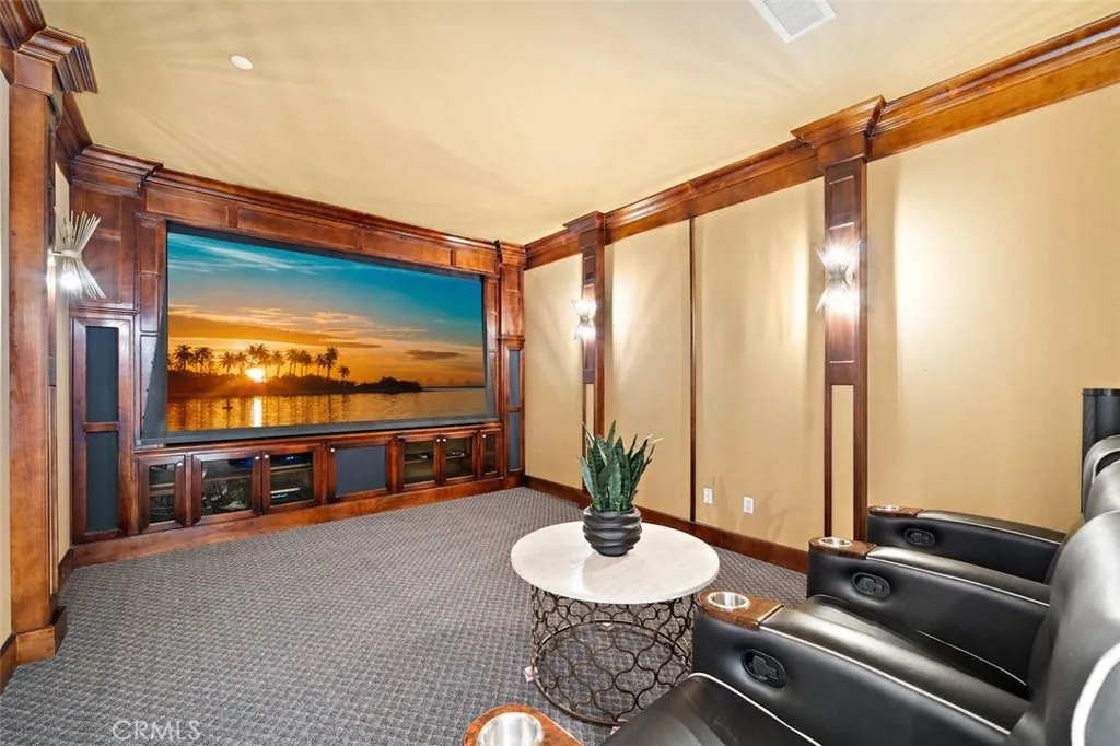 Fifth bedroom turned into Media Room. Pop some popcorn and enjoy family night.
