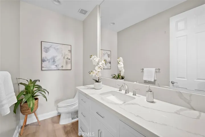 Main floor 1/2 bath for guests.