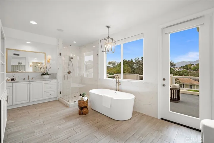 Master bathroom leads to your private outdoor oasis