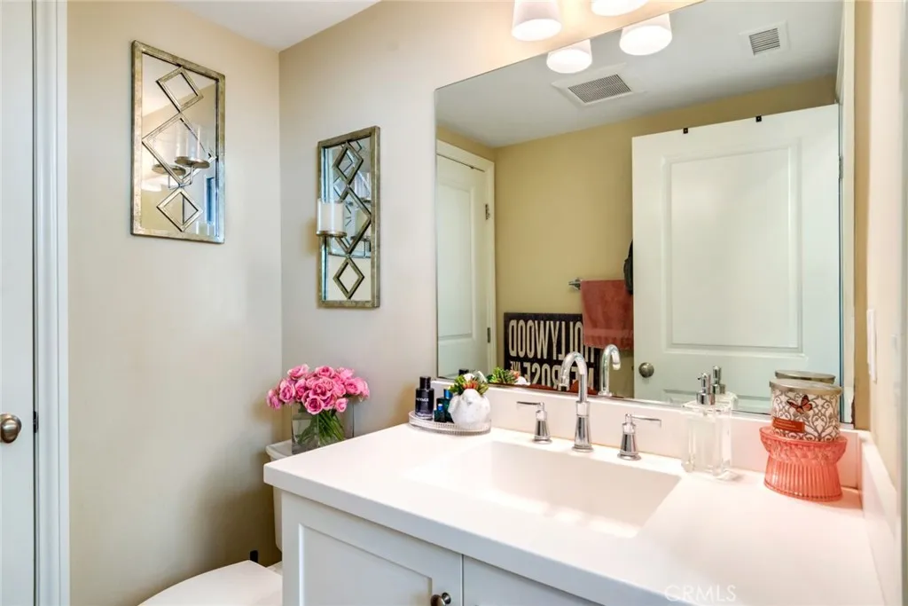 Half-bath on first floor