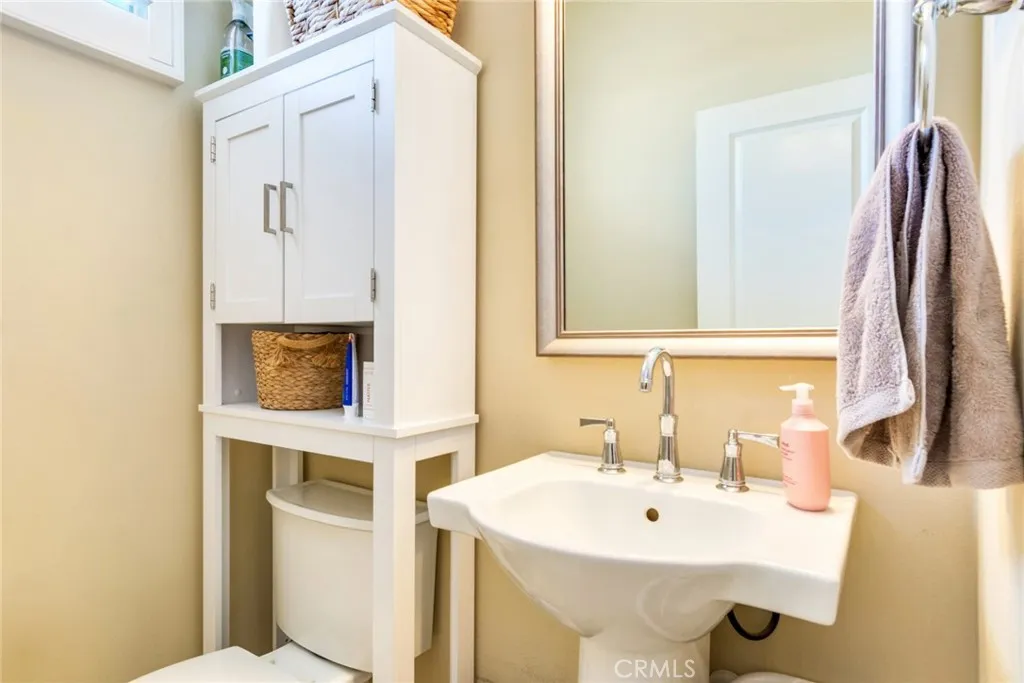 Half-bath on third floor