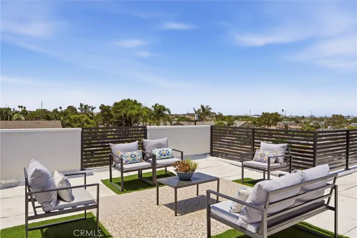 View from roof terrace, photo from Unit A (nearly identical unit)