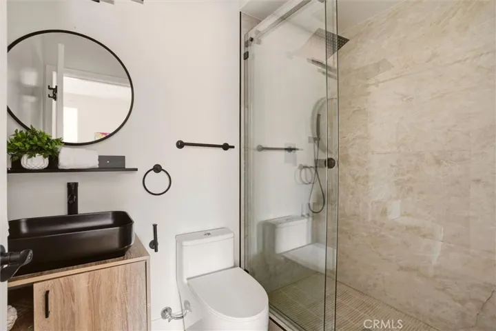 Additional modern finish bathroom on the second floor, photo from Unit A (nearly identical unit)