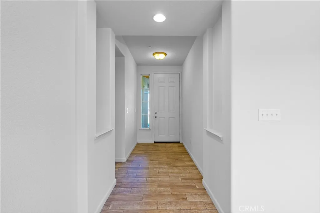 Lighted entrance