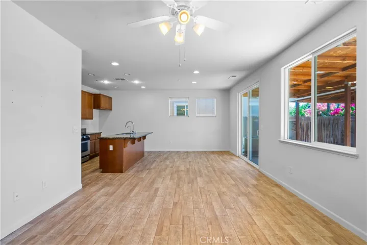 Durable wood look tile throughout