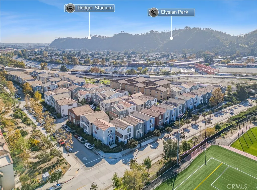 Ariel View -- Dodger Stadium and Elysian Park
