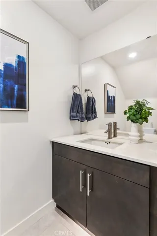 Main level (Living Room/Kitchen), powder bathroom