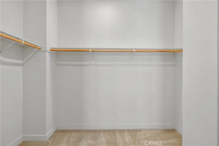 Primary suite walk-in closet