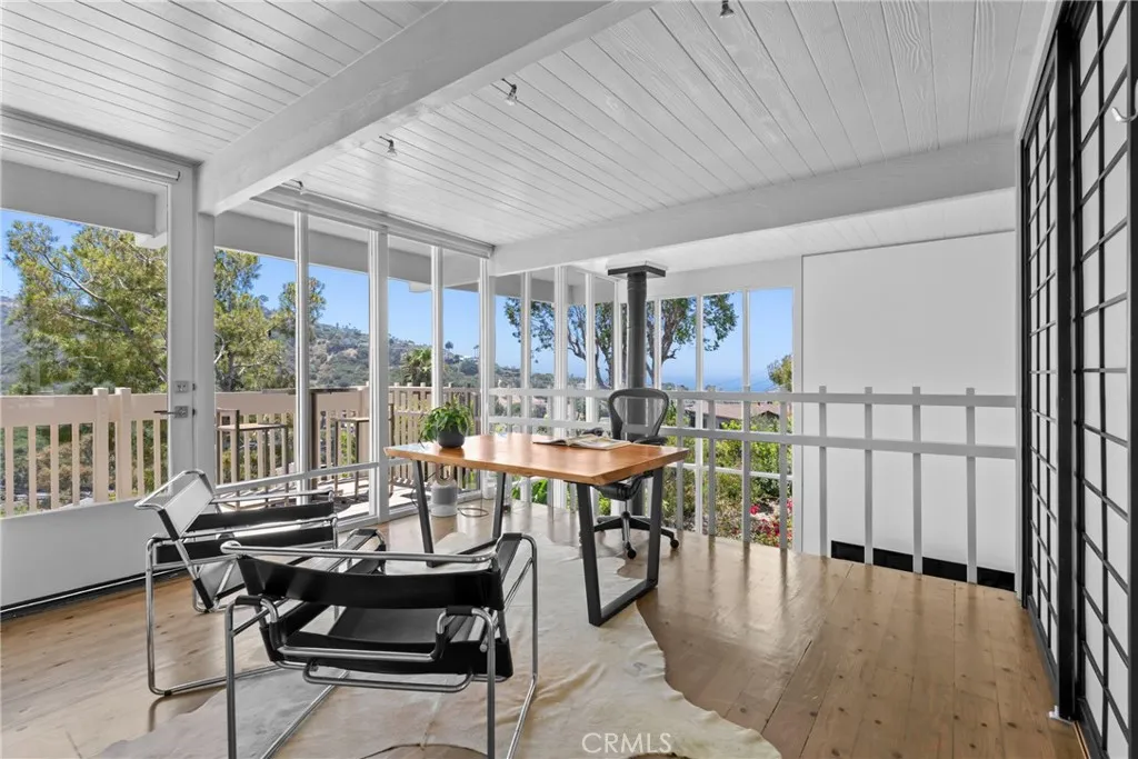 open loft room with ocean view-office or bedroom