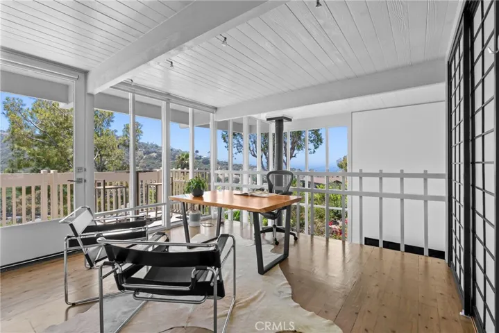 open loft room with ocean view-office or bedroom