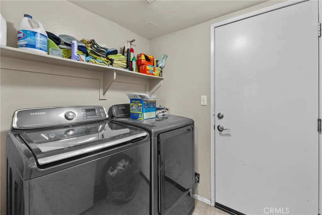 Main floor laundry room