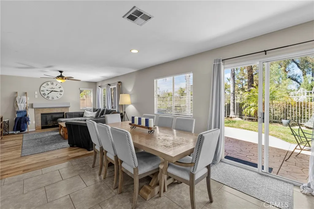 Dining area