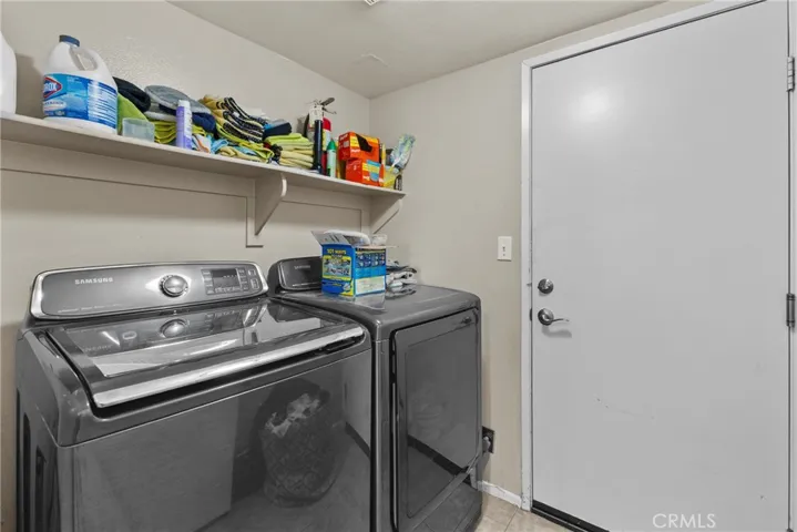 Main floor laundry room