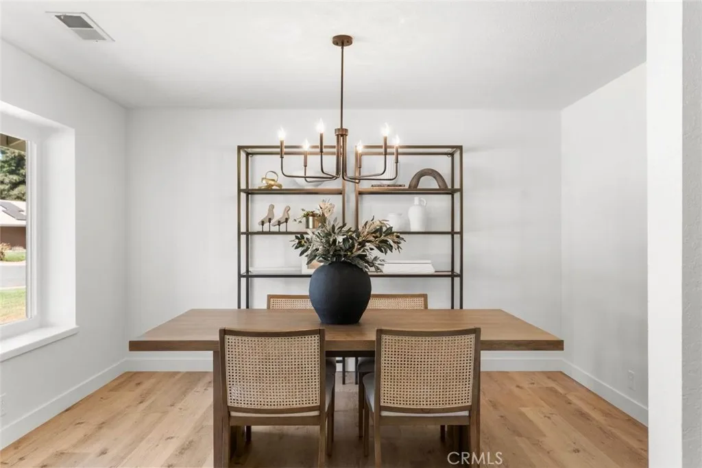 Separate dining room